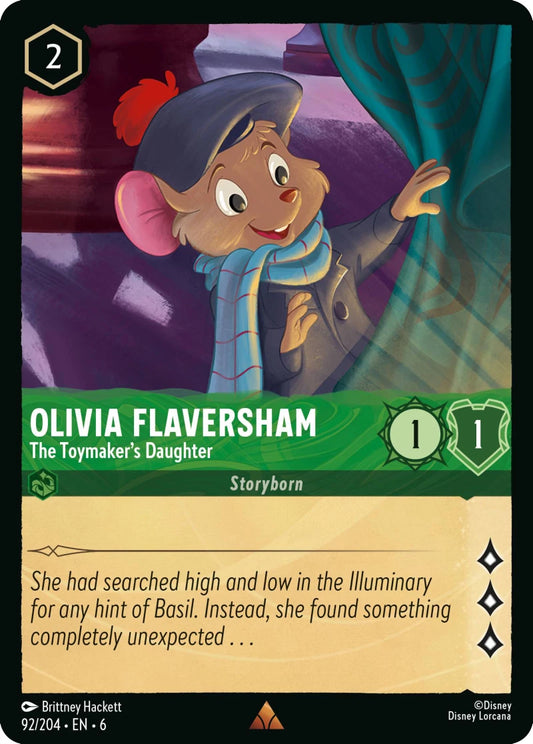 6AZS-92 Olivia Flaversham - The Toymaker's Daughter R