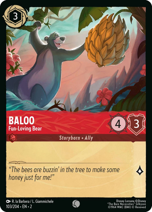 2ROF-103 Baloo - Fun-Loving Bear C