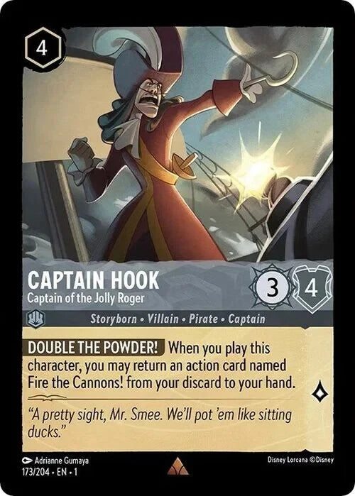 1TFC-173 Captain Hook - Captain of the Jolly Roger R