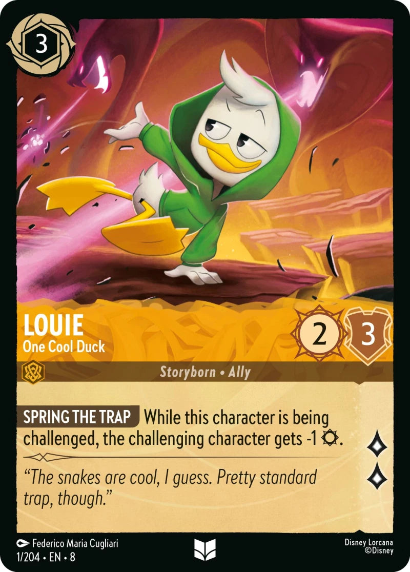 8JAF-1 Louie - One Cool Duck UC