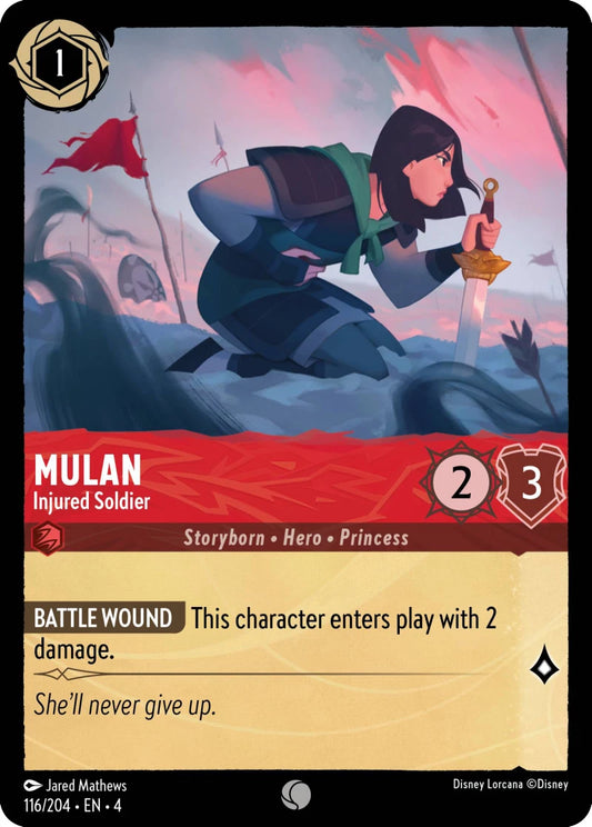 4URS-116 Mulan - Injured Soldier C