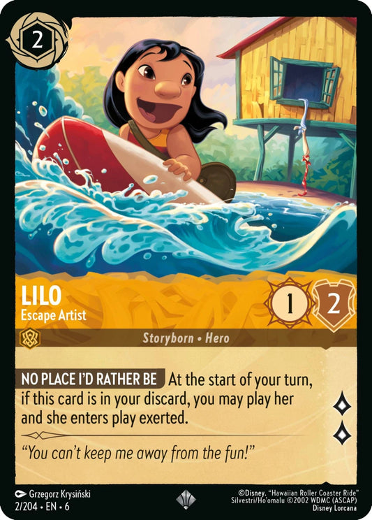 6AZS-2 Lilo - Escape Artist SR