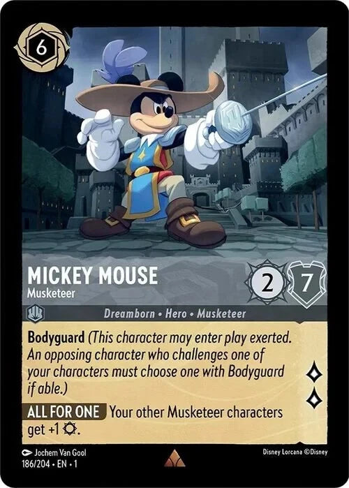 1TFC-186 Mickey Mouse - Musketeer R