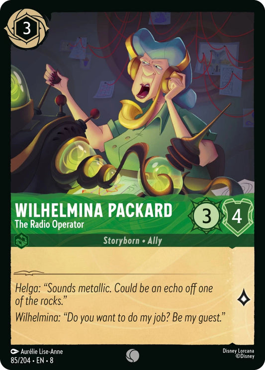 8JAF-85 Wilhelmina Packard - The Radio Operator C