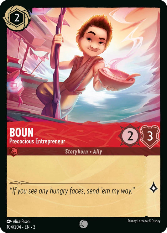 2ROF-104 Boun - Precocious Entrepreneur C