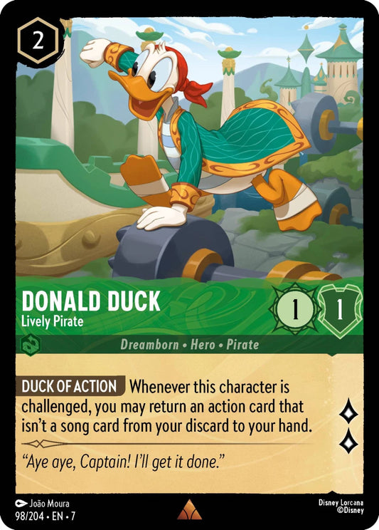7ARI-98 Donald Duck - Lively Pirate R