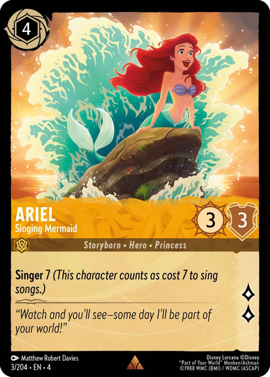 4URS-3 Ariel - Singing Mermaid R