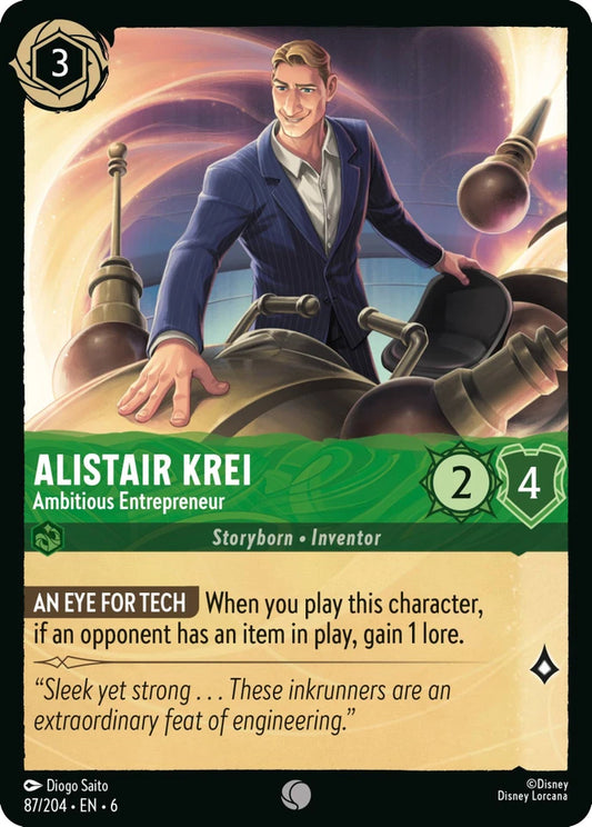 6AZS-87 Alistair Krei - Ambitious Entrepreneur C