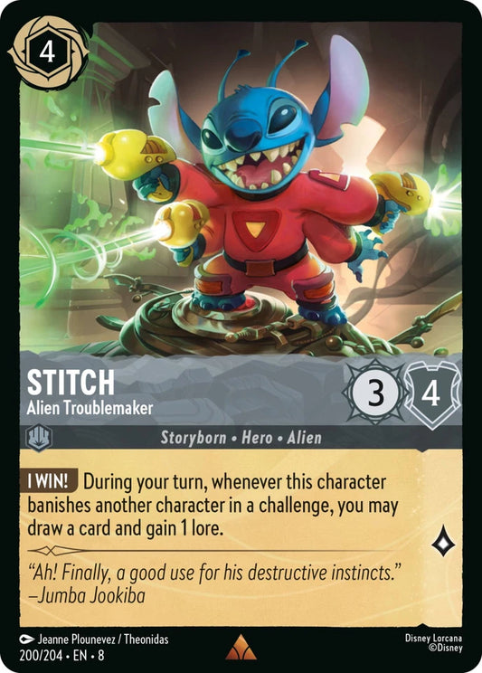 8JAF-200 Stitch - Alien Troublemaker R