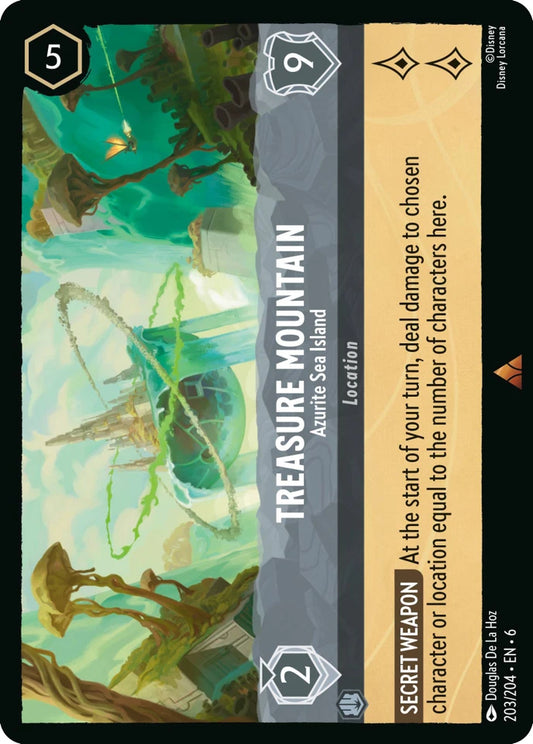 6AZS-203 Treasure Mountain - Azurite Sea Island R