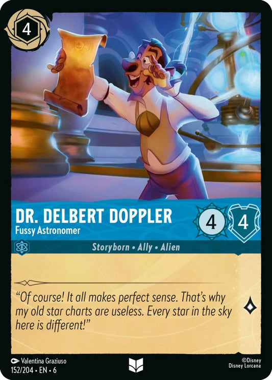 6AZS-152 Dr. Delbert Doppler - Fussy Astronomer UC