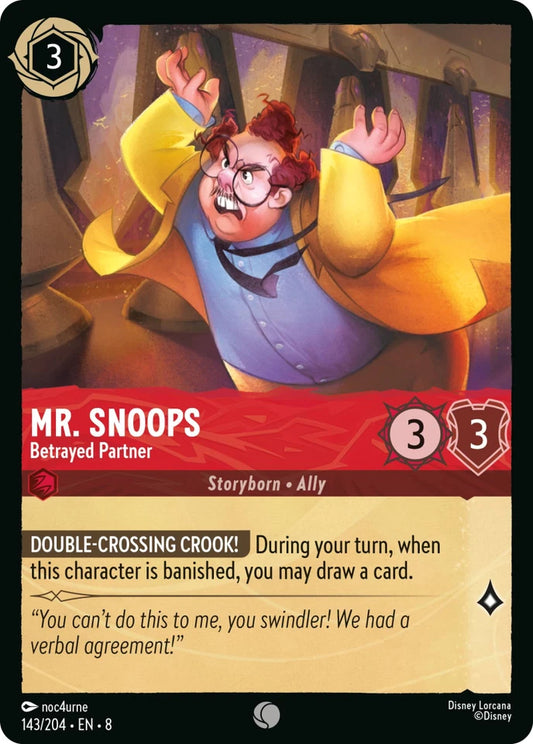 8JAF-143 Mr. Snoops - Betrayed Partner C