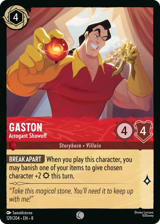 8JAF-129 Gaston - Arrogant Showoff C