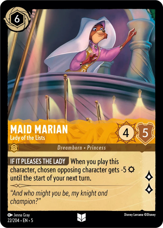 5SSK-22 Maid Marian - Lady of the Lists UC