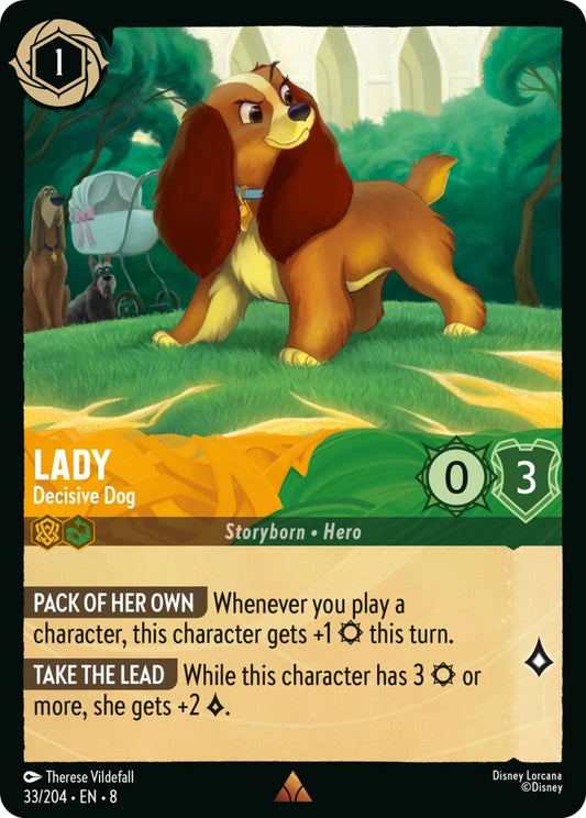 8JAF-33 Lady - Decisive Dog R