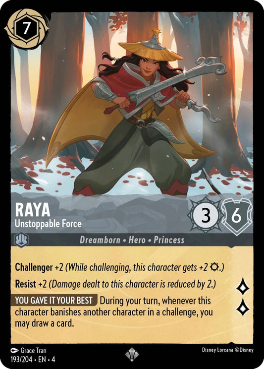 4URS-193 Raya - Unstoppable Force SR
