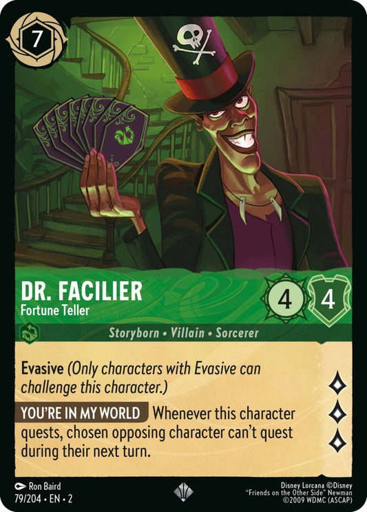 2ROF-79 Dr. Facilier - Fortune Teller SR