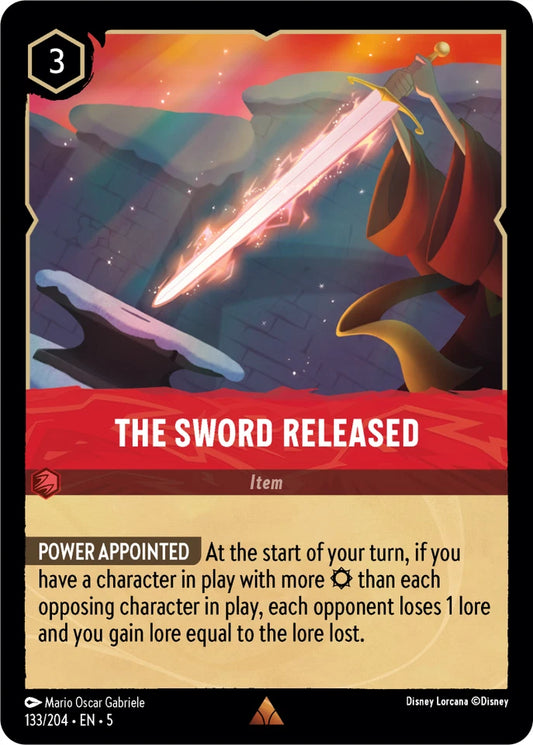 5SSK-133 The Sword Released R