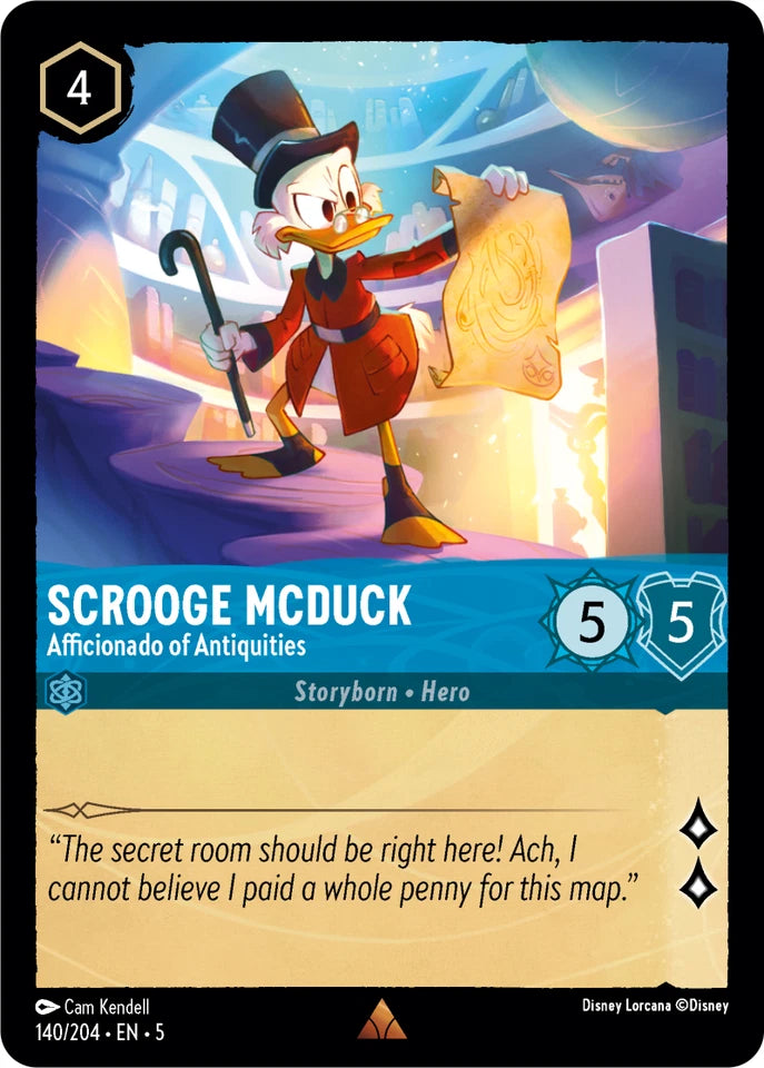 5SSK-140 Scrooge McDuck - Afficionado of Antiquities R