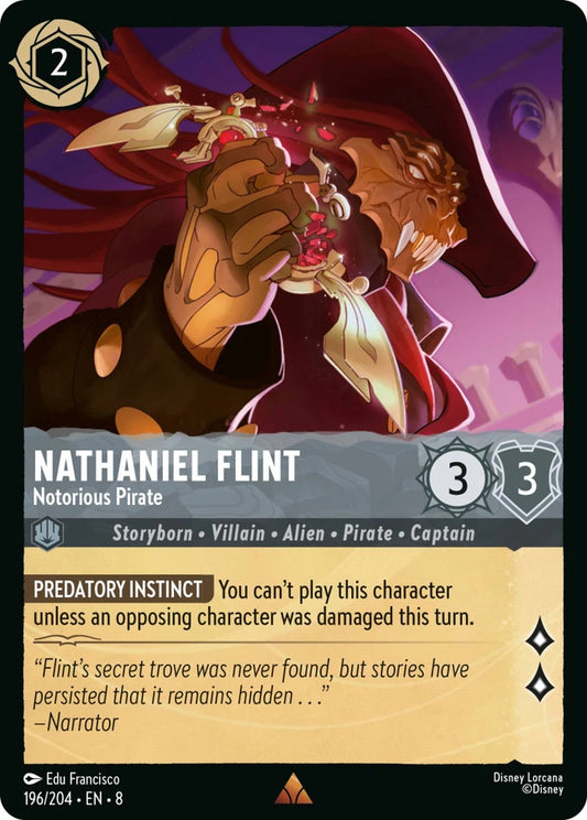 8JAF-196 Nathaniel Flint - Notorious Pirate R