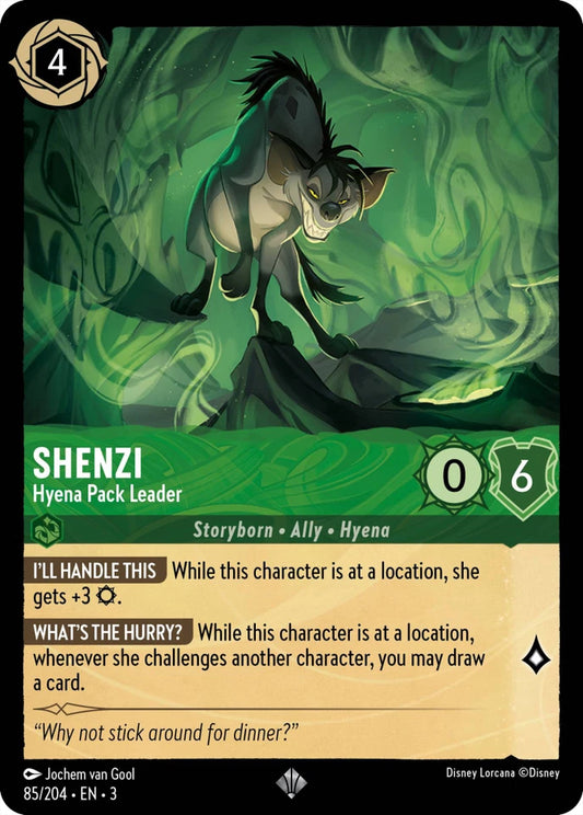 3INK-85 Shenzi - Hyena Pack Leader SR