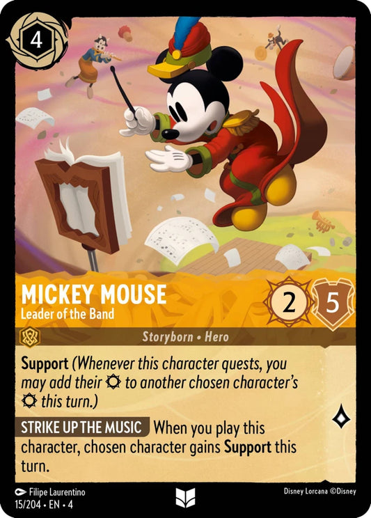 4URS-15 Mickey Mouse - Leader of the Band UC