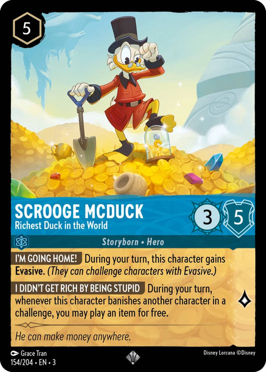 3INK-154 Scrooge McDuck - Richest Duck in the World SR