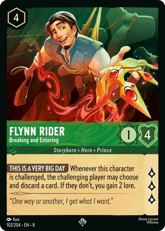 8JAF-102 Flynn Rider - Breaking and Entering SR