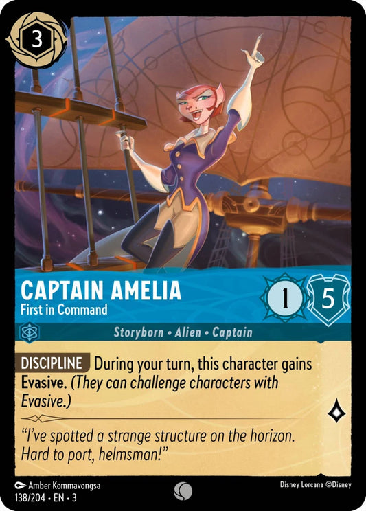 3INK-138 Captain Amelia - First in Command C