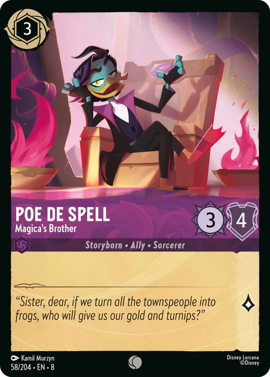 8JAF-58 Poe De Spell - Magica's Brother C