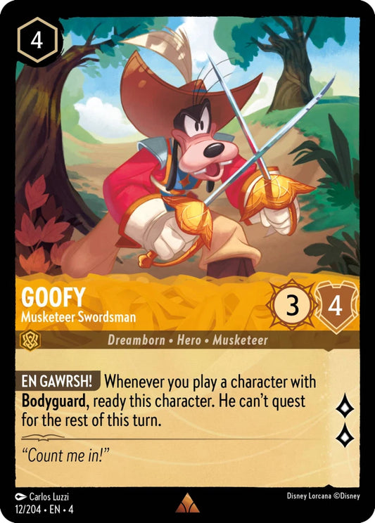 4URS-12 Goofy - Musketeer Swordsman R