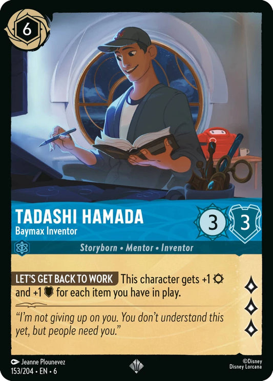 6AZS-153 Tadashi Hamada - Baymax Inventor SR