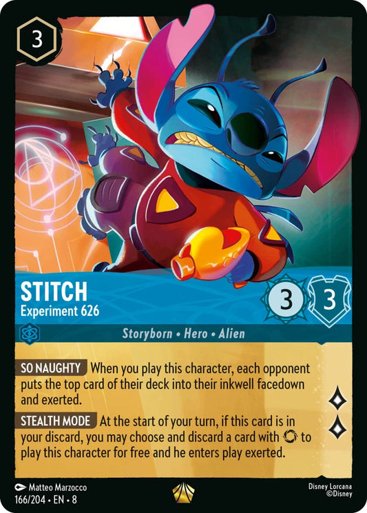 8JAF-166 Stitch - Experiment 626 L