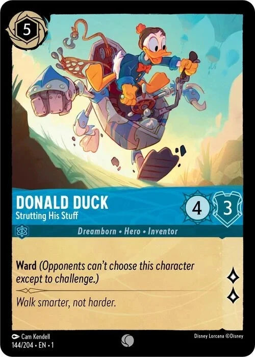1TFC-144 Donald Duck - Strutting His Stuff C