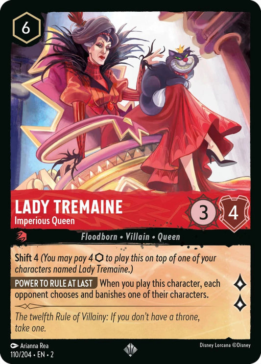 2ROF-110 Lady Tremaine - Imperious Queen SR