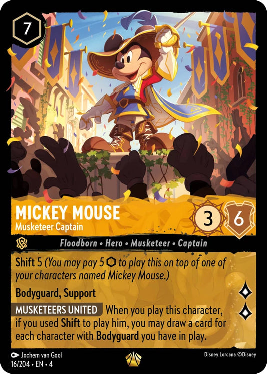 4URS-16 Mickey Mouse - Musketeer Captain L