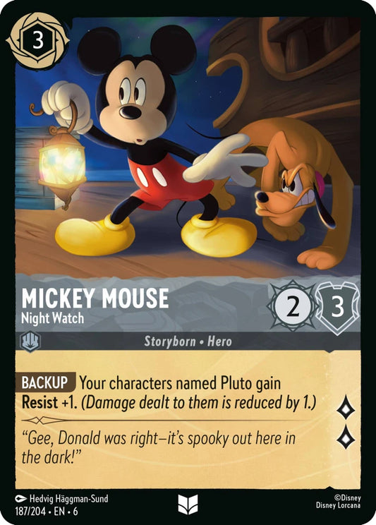 6AZS-187 Mickey Mouse - Night Watch UC