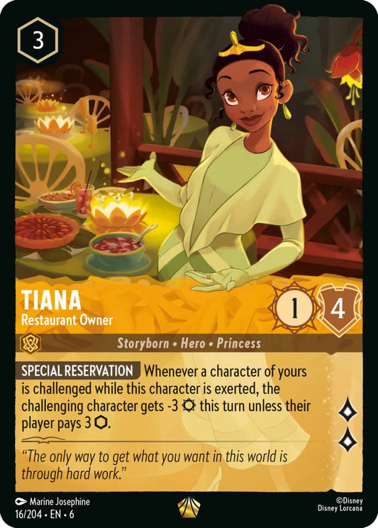 6AZS-16 Tiana - Restaurant Owner L