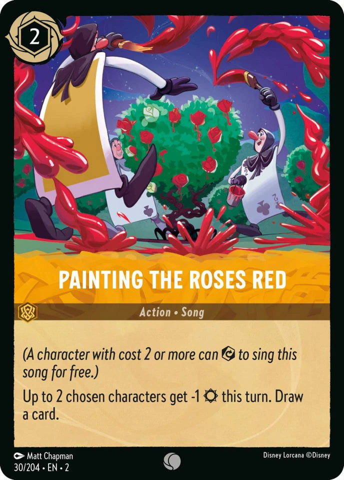 2ROF-30 Painting the Roses Red C