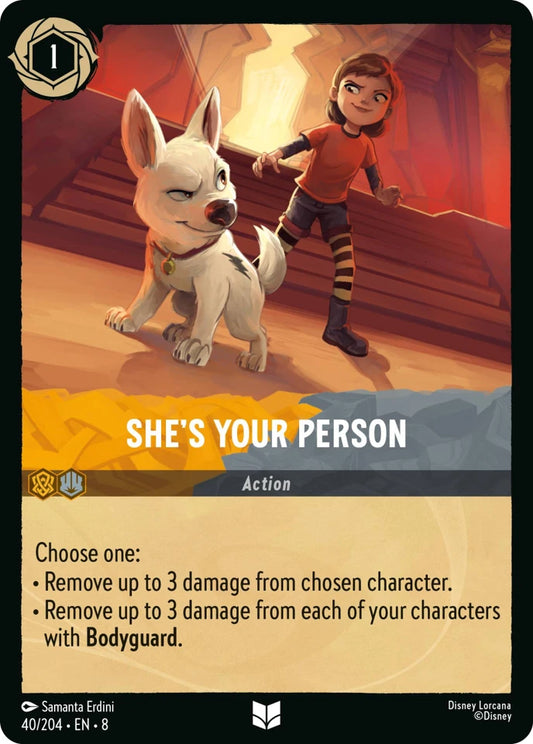 8JAF-40 She's Your Person UC