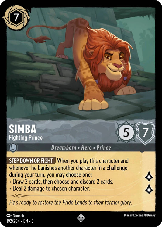 3INK-192 Simba - Fighting Prince SR