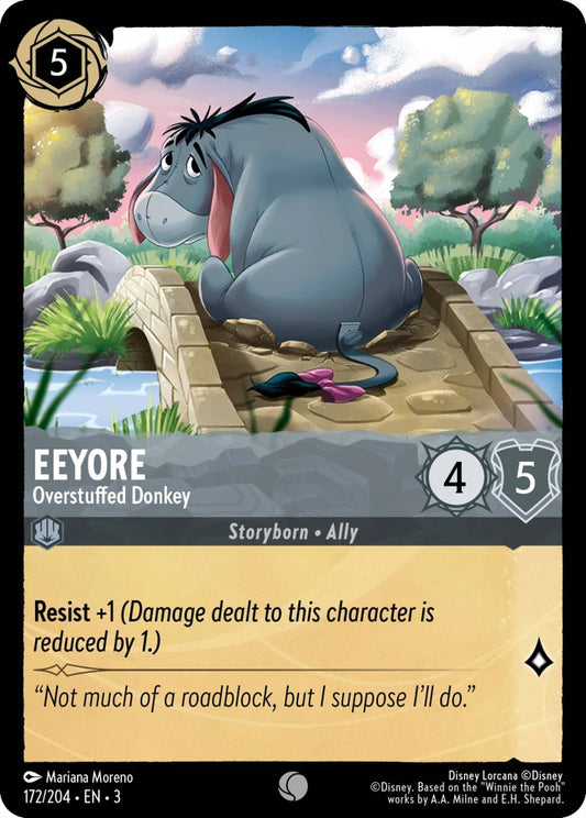3INK-172 Eeyore - Overstuffed Donkey C