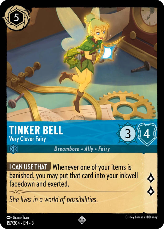 3INK-157 Tinker Bell - Very Clever Fairy SR
