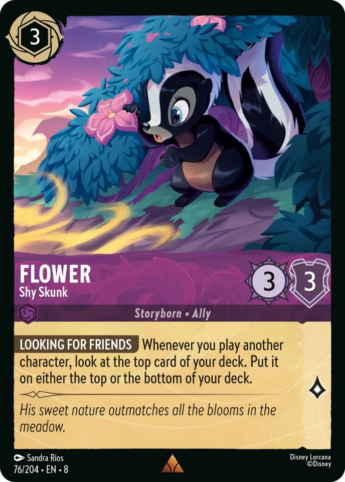 8JAF-76 Flower - Shy Skunk R