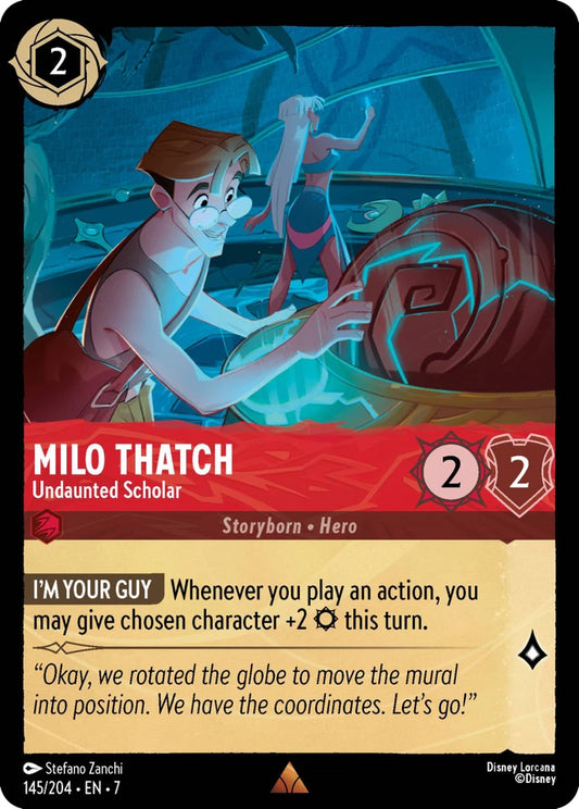 7ARI-145 Milo Thatch - Undaunted Scholar R
