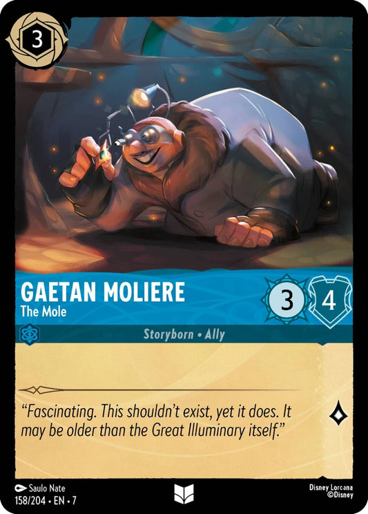 7ARI-158 Gaetan Moliere - The Mole UC