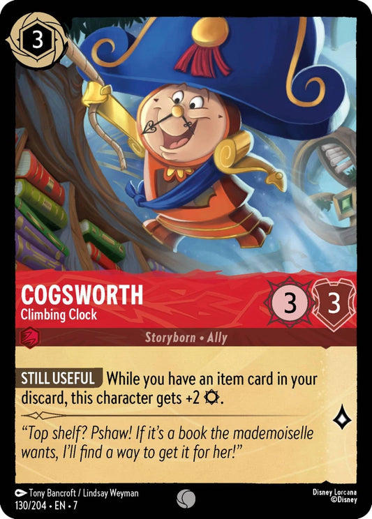 7ARI-130 Cogsworth - Climbing Clock C