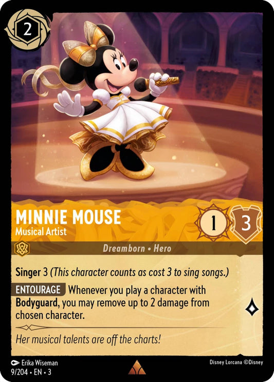 3INK-9 Minnie Mouse - Musical Artist R
