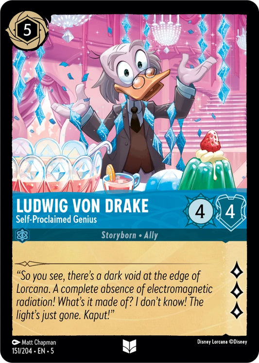 5SSK-151 Ludwig von Drake - Self‐Proclaimed Genius UC
