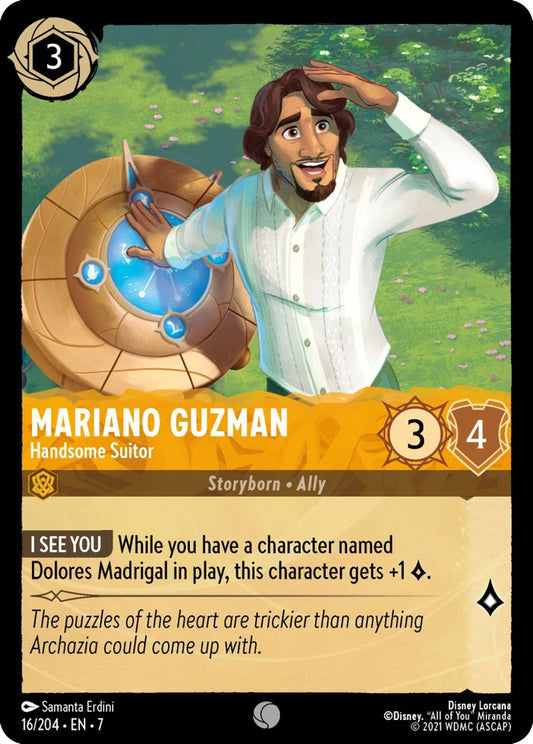 7ARI-16 Mariano Guzman - Handsome Suitor C